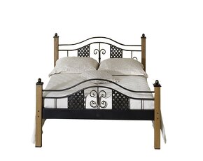 Manželská postel IRON ART, prodloužená - 5