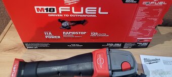 Aku Úhlová bruska Milwaukee M18 125mm - 5