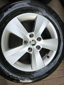 ALU kola letní Škoda 5x112 R16 Superb III Orion Passat B8 - 5