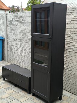 Prodám knihovnu a TV stolek IKEA - 5