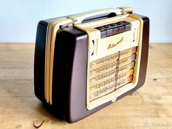 Rádio Tesly Rekreant, typ 3103AB, nefunkční, na ND - 5