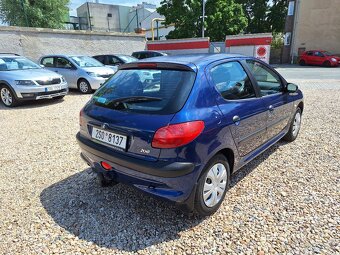 Peugeot 206 1.2i 44KW Tažné, Nové v ČR, 5Dveří - 5