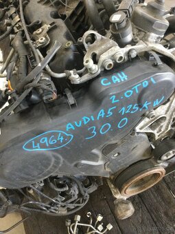 Motor CAH 2.0TDI 125kw Audi A5 Cabrio - 5