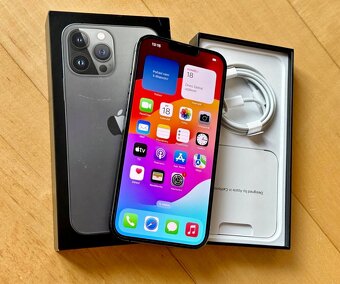 iPhone 13 Pro Graphite BATERIE 100% TOP - 5
