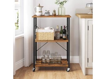 PRODÁM POJÍZDNÝ SERVÍROVACÍ STOLEK - 5