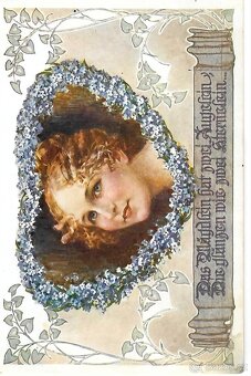 Historické pohlednice romantik - 5