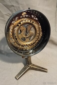 STEAMPUNK RECYCLE ART - PATINOVANÝ KOV - HODINY, ZRCADLA - 5
