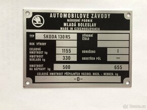 Škoda 130rs, Škoda 120s, Škoda 110r, Škoda 130 rs - 5