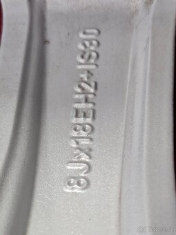 Originální alu kola BMW 5er , zimní Pirelli 245/45 R18 - 5