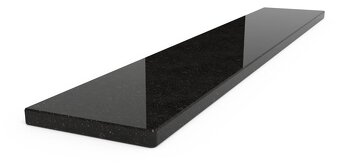 Žula leštěná 2x masivní parapet ke krbu - 5