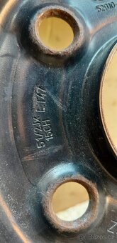 4x kola ET47 + 4x zimní pneu 185/65 R15 Firestone - 5