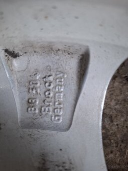 Alu disky Brock Germany R14 + celoroční pneu 185/60 R14 - 5