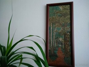 Obrazky drobná výšivka krajina - 5