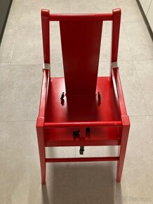 Dětská jídelní dřevěná židlička IKEA - 5