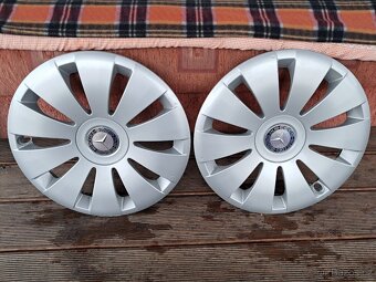 ORIG. POKLICE MERCEDES 15", POUZE 2 KS, Č. A2464010024 - 5