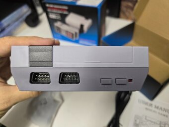 Retro herní konzole 620 her, 2 ovladače, nová - 5