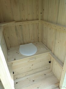 Kadibudka, suché WC, pilinové WC, chemické WC, separační WC - 5