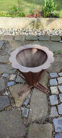 Mramorový konferenční stůl průměr 130cm - 5