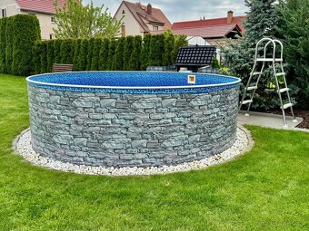 BAZÉN AZURO VARIO V1 STONE 3,6M VČETNĚ VŠEHO POTŘEBNÉHO - 5