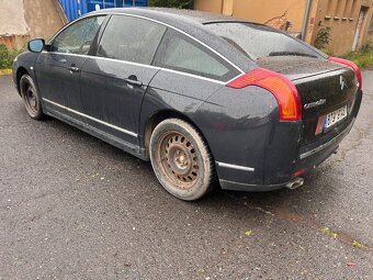 Citroen C6 2.7HDI , Pojízdné , bez STK ,kožené sedacky , - 5