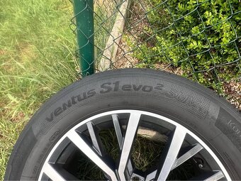 Originál alu kola Tulsa VW Tiguan 5x112 r17 + letní gumy - 5
