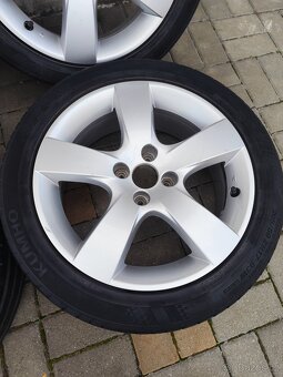 ALU 4x108 r17 PEUGEOT + 205/50/17 - 5