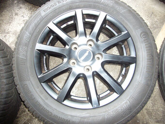 ZIMNÍ ALU KOLA VW-ŠKODA-SEAT 15" 5x112 6" et-43,stř.-57,1, - 5