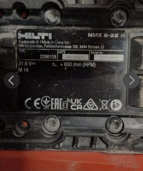 Miešadlo Hilti NMX 6-22 Nuron - 5