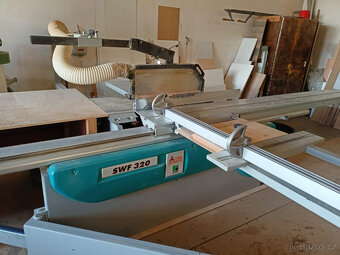 Vybavení truhlářské dílny - formátovací pilu včetně odsávání - 5