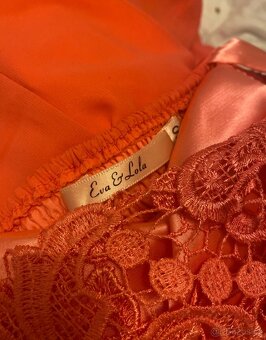 Krásné plesové šaty velikost S - 5