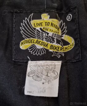 Kožená motorkářská bunda a kalhoty ve velikosti 2XL (56) - 5