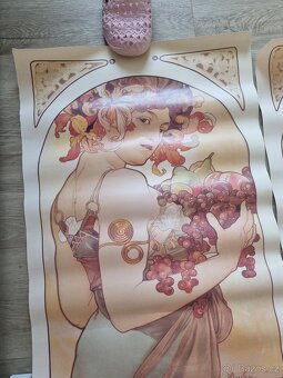 3 stejné plakáty Alfons Mucha - 5