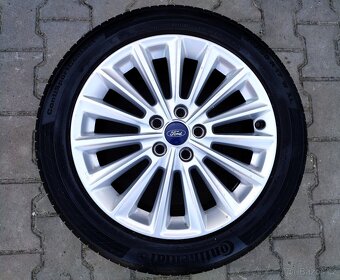 Alu kola originál Ford Focus, C-Max 5x108 R17 PĚKNÁ SADA - 5
