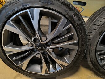 Alu kola Kia Picanto 4x100 r16 Originál, pneu 195/45/16 - 5