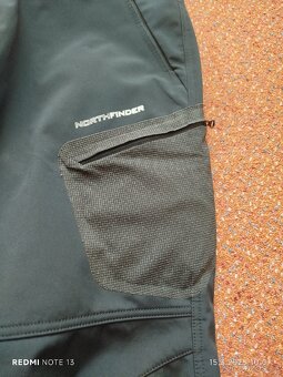 Softshellové zateplené pánské kalhoty Northfinder XXL - 5