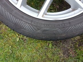 Alu kola BORBET 225/50 R17, pneu letní - 5