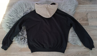 Dámská mikina černo-zlatá Trendy - vel. S/M - 5