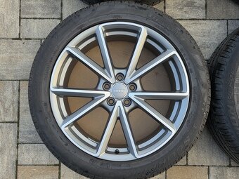 originál alu AUDI Q5 SQ5 8,5x20" 5x112 s pneu 255/45 R20 - 5