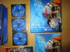 Lekce anglického jazyka dva kufříky 22 CD knižní literatura. - 5