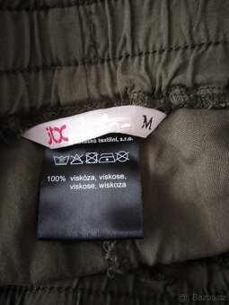 Dámské khaki lehké kalhoty s viskózou.Velikost 38. - 5