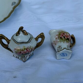Porcelánová čajová souprava pro panenky - 5