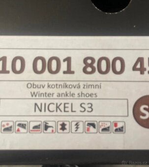 Panská zimní kotníková obuv zn CXS velká.45 - 5