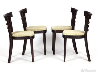 4x kvalitní jídelní židle THONET- - 5
