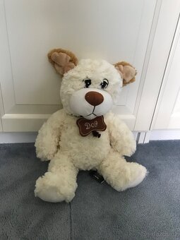 velké  RŮŽOVÝ králík 70cm+další velké hračky, žirafa polštář - 5