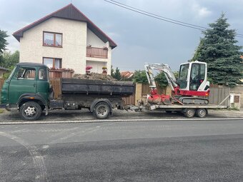 Vlek ,plaťák, Vozejk na pracovní stroje - 5