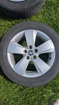 ALU kola Škoda Fabia 3 + pneu Dexen - 5