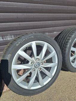 Originál 17", Vw alu kola Dijon. - 5