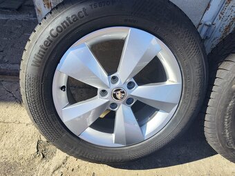 17"zimní alu sada Nanuq 5x112 origo Škoda Kodiaq Tiguan 2 - 5