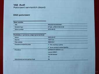 Audi A7 3,0 50TDI B&O NIGHTVISION Quattro ČR 1.maj CR V6 M-H - 5