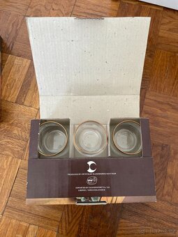 Vintage skleničky Crystalex, 2 balení po 6 ks - 5
